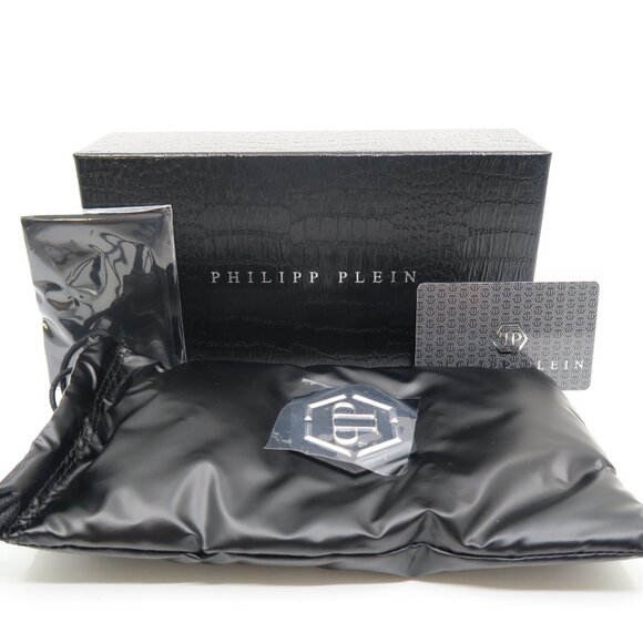 PHILIPP PLEIN Plein Rose Venus SPP041 Col. 0Z42 Black Oversized New Sunglasses. main image 6